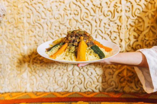 Moroccan Couscous (on Fridays only- Traditional Must Try Dish)